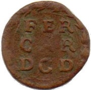 1 Soldo - Duchy of Mantua, Italy, 1669-1707 reverse image