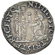 Grossetto - WIlliam I shield, Italy, 1550-1574 reverse image