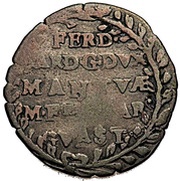 10 Soldi - Ferdinando Carlo Gonzaga obverse image