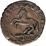 10 Soldi - Ferdinando Carlo Gonzaga reverse image
