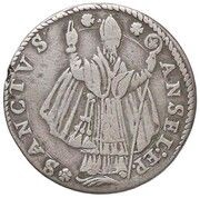 Lira "Anselmino" - Vincent I, Italy, 1587-1612 reverse image