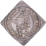 ¼ Thaler Madonna - Paris von Lodron, Austria, 1626 reverse image