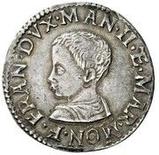 "Light" Testone - Francis III obverse image