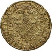Gold Florin - Charles I, Italy, 1627-1637 reverse image