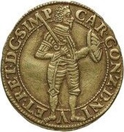Gold Florin - Charles I obverse image