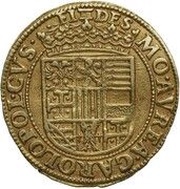 Gold Florin - Charles I, Italy, 1627-1637 reverse image