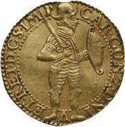 Gold Florin - Charles I obverse image