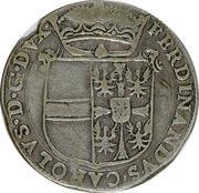 1 Scudo - Ferdinando Carlo obverse image