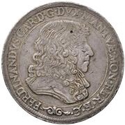 1 Scudo - Ferdinando Carlo Gonzaga obverse image
