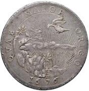 1 Scudo - Ferdinando Carlo Gonzaga, Italy, 1676 reverse image