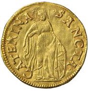1 Ducato - Frederick II, Italy, 1519-1540 reverse image