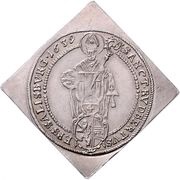 ¼ Thaler Madonna - Paris von Lodron, Austria, 1631-1652 reverse image