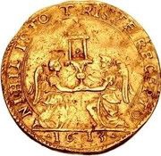 1 Doppia - Ferdinando I Gonzaga, Italy, 1613-1616 reverse image