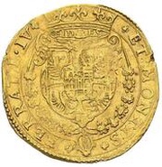 2 Doppie - Vincenzo II, Italy, 1626-1627 reverse image