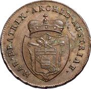 2 Soldi - Maria Beatrice obverse image