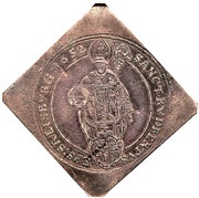 ¼ Thaler Madonna - Paris von Lodron, Austria, 1633-1652 reverse image
