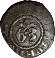 1 Denaro-Gian Galeazzo Visconti obverse image