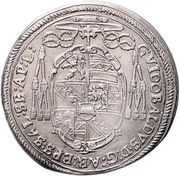 ¼ Thaler - Guidobald von Thun obverse image