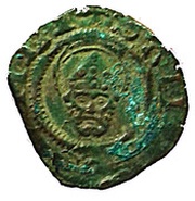 1 Denaro, Italy, 1447-1450 reverse image