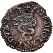 1 Quattrino - Felipe IV, Italy, 1621-1665 reverse image