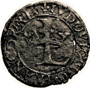 ½ Soldino or Sizain - Louis XII obverse image