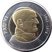 1 Diner Pope Paul VI reverse image