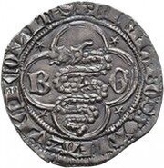 1 Grosso - Bernabò and Galeazzo II Without eagle obverse image