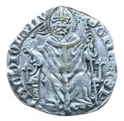1 Grosso - Barnabò and Galeazzo II Eagle, Italy, 1375-1383 reverse image