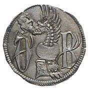 1 Grosso - Bernabò, Galeazzo II and John Galeazzo obverse image