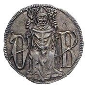 1 Grosso - Bernabò, Galeazzo II and John Galeazzo, Italy, 1382-1385 reverse image
