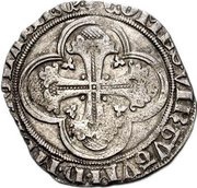 1 Grosso - Gian Galeazzo Visconti, Italy, 1395-1402 reverse image