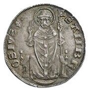 1 Grosso - Azzone Visconti, Italy, 1330-1339 reverse image