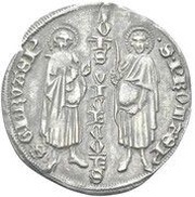 1 Grosso - John Visconti, Italy, 1349-1354 reverse image