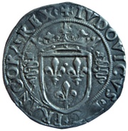 Grosso Regale de 3 Soldi - Luigi XII obverse image