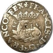 Grosso da 3 soldi - Francesco I d'Angouleme obverse image