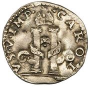 8 Soldi - Carlo V obverse image