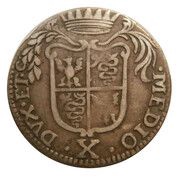 10 Soldi - Carlo VI, Italy, 1723-1727 reverse image
