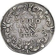 20 Soldi - Filippo III, Italy, 1608 reverse image