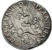 1 Testone - Galeazzo Maria Sforza, Italy, 1466-1476 reverse image