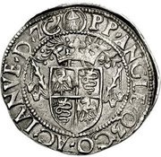 1 Teston - Ludovico Maria Sforza, Italy, 1494-1500 reverse image