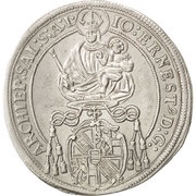 ¼ Thaler - Johann Ernst von Thun obverse image