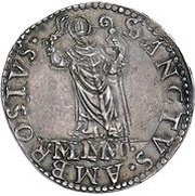 32 Soldi - Carlo V, Italy, 1535-1556 reverse image