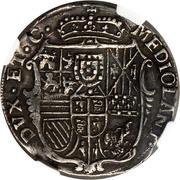 ½ Filippo - Carlo III, Italy, 1728-1736 reverse image