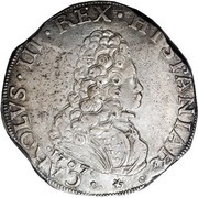 1 Filippo - Carlo III obverse image