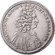 ¼ Thaler - Franz Anton von Harrach obverse image