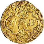 1 Fiorino - Barnabo Visconti, Italy, 1378-1385 reverse image