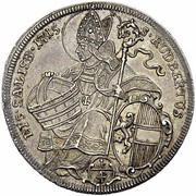 ¼ Thaler - Franz Anton von Harrach, Austria, 1712-1715 reverse image