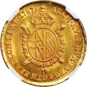 ½ Sovrano - Joseph II reverse image