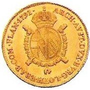 ½ Sovrano - Leopold II, Italy, 1790-1792 reverse image