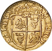 1 Doppia - Felipe II, Italy, 1556-1598 reverse image
